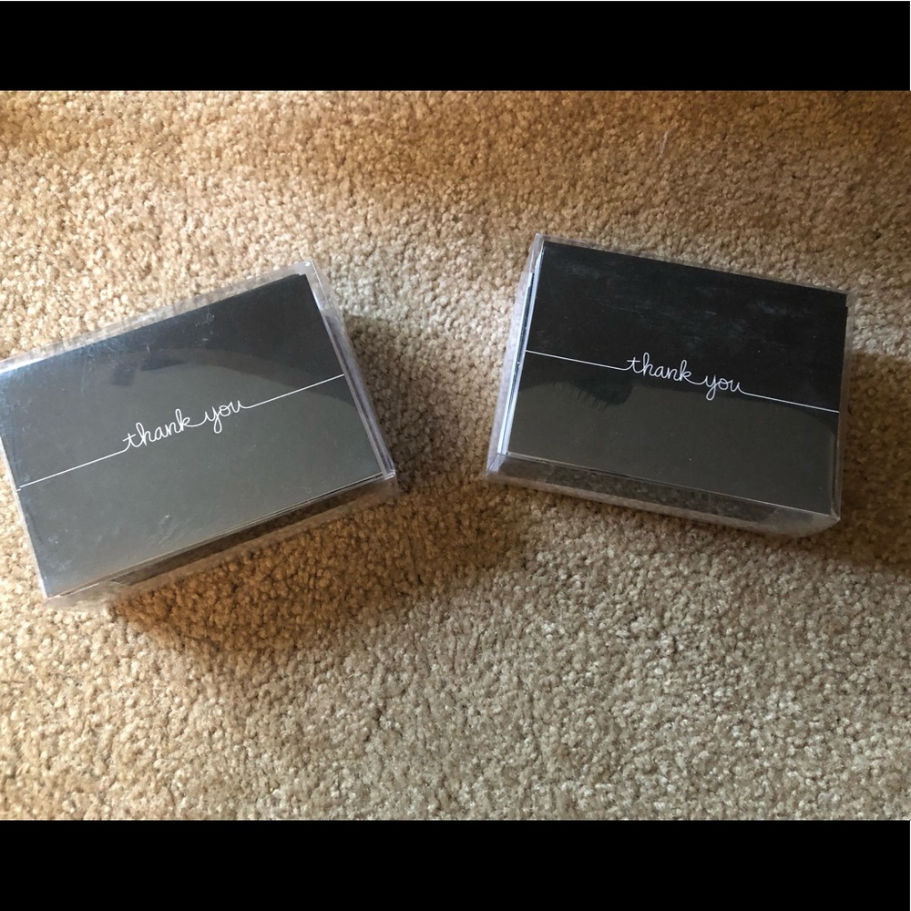 100 Thank you cards